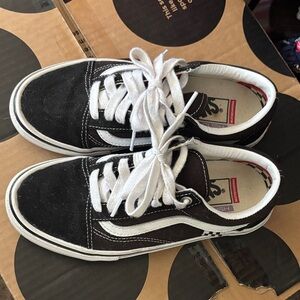 Vans Black and White Sneakers
